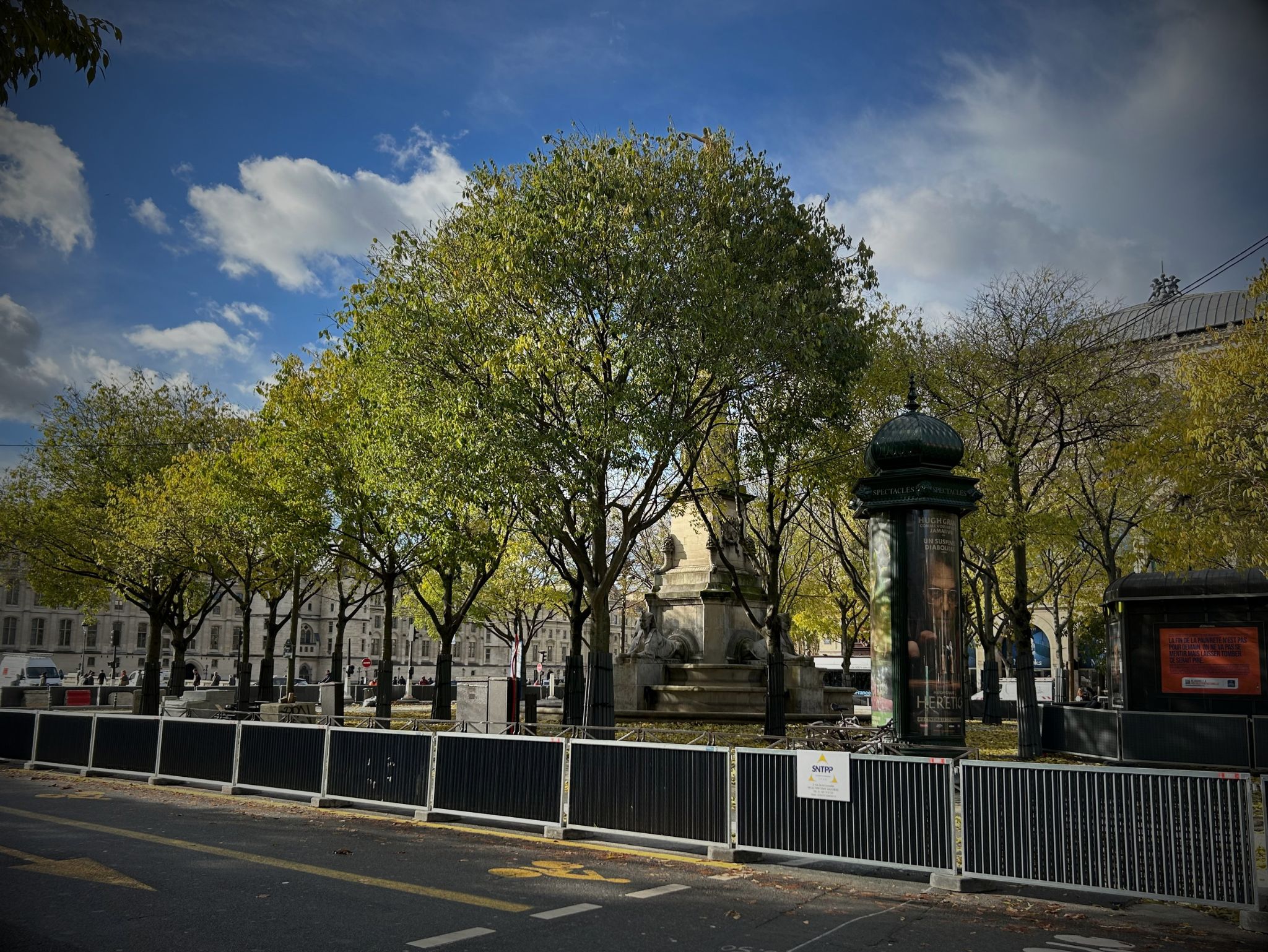 Barrière agréée Ville de Paris TÉO
