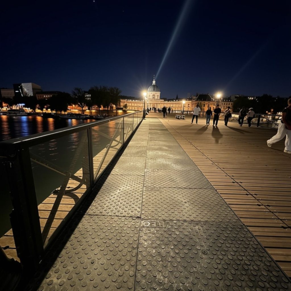 Location plaques de sol TÉO nocturne